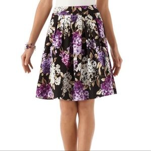 WHBM Floral skirt size 0